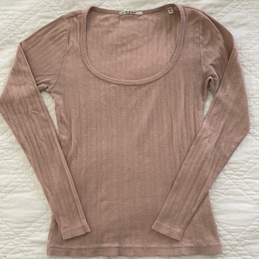 DOEN Long Sleeve Cotton Tee